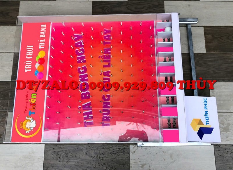 bảng thả banh ziczac