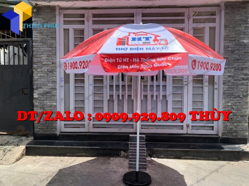 dù che nắng in quảng cáo đẹp