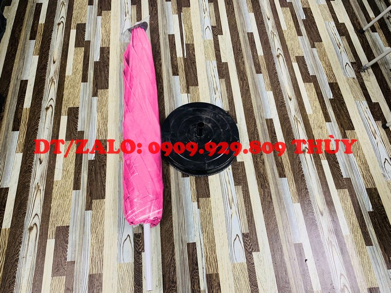 dù che quán cà phê gấp gọn