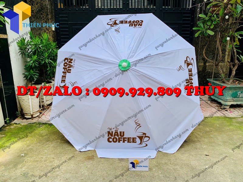 dù gắn xe cafe lưu động