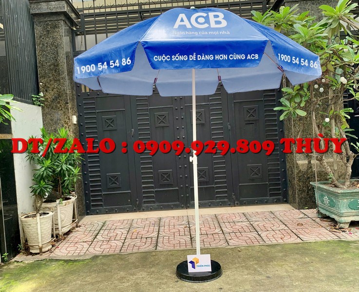 dù lớn in logo quảng cáo