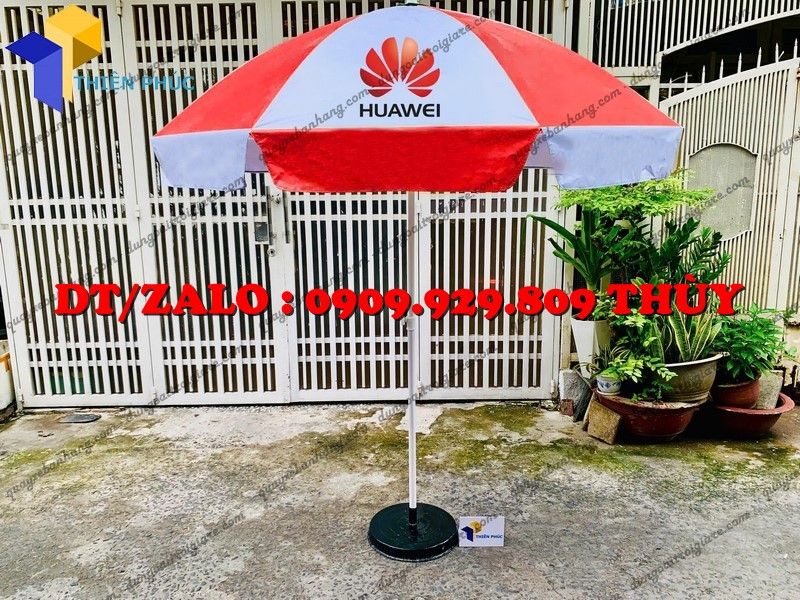 dù lớn quảng cáo ngoài trời