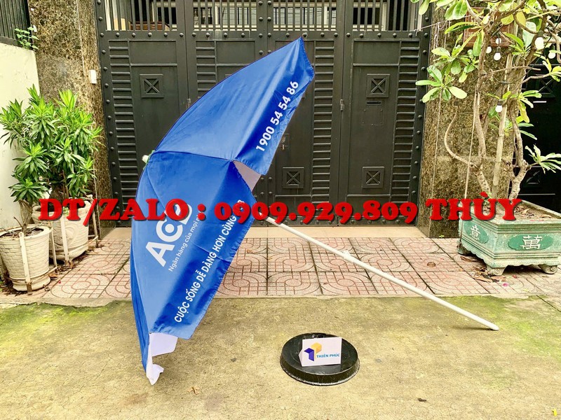 dù quảng cáo in logo ngân hàng