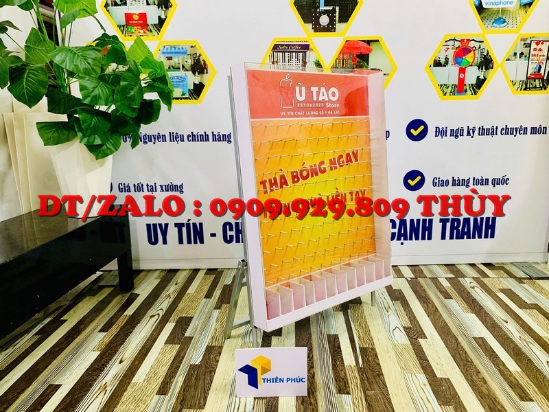 kệ rơi bóng ziczac trúng thưởng