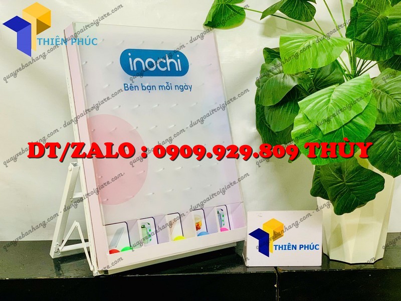 kệ ziczac thả bóng mini để bàn