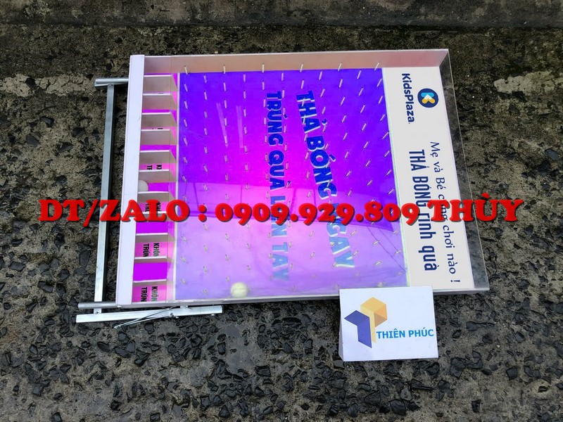 khung rơi bóng ziczac trúng thưởng