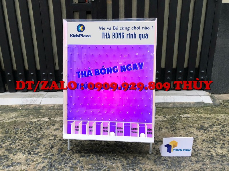 khung rơi bóng ziczac