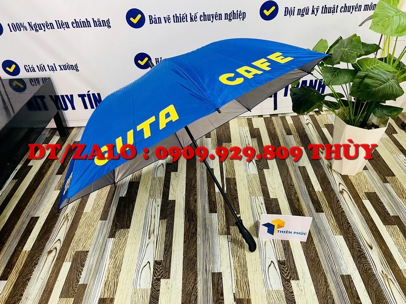 Ô Dù cầm tay in logo Guta
