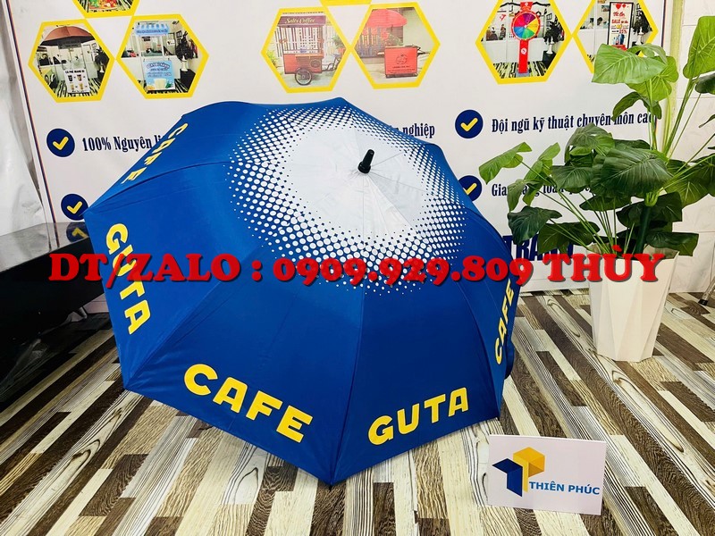 Ô Dù cầm tay in logo theo yêu cầu