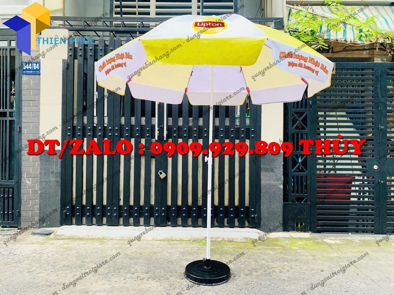 xưởng in ô che quảng cáo ngoài trời